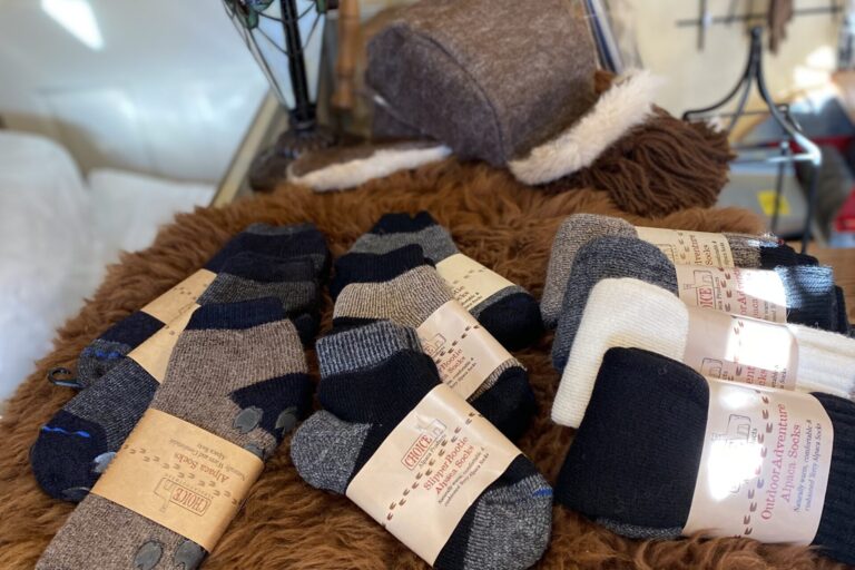 Alpaca Socks — Hundredfold Farm